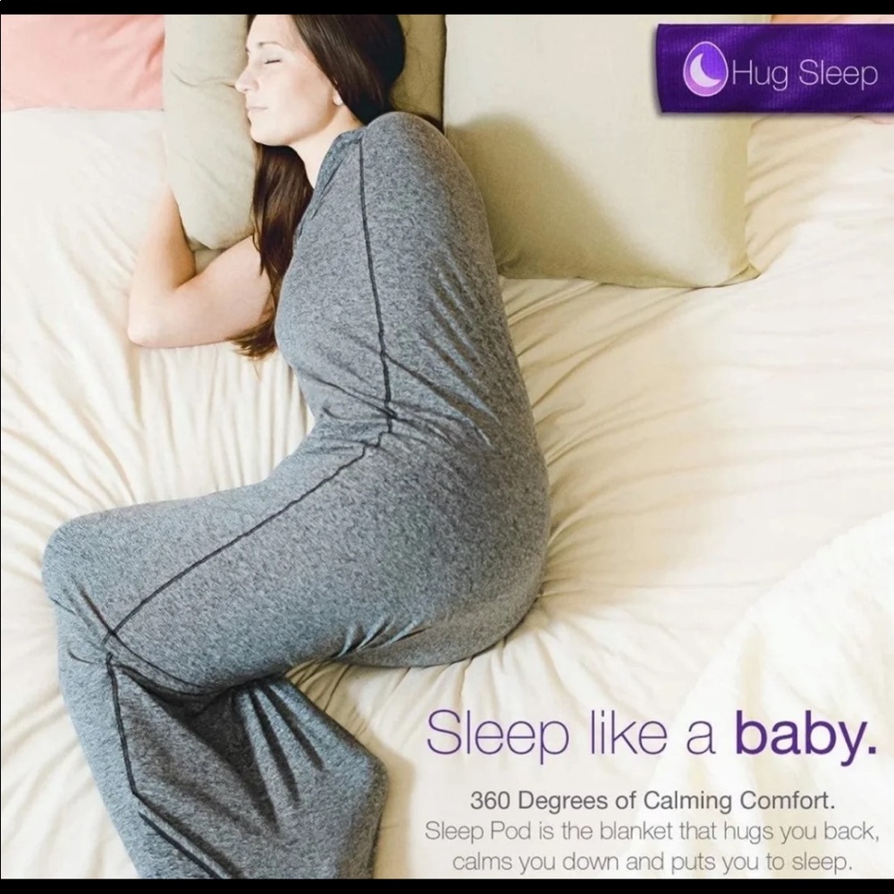SOLD Hug Sleep Pod Move With Foot Opening Washable Wearable Blanket size Small